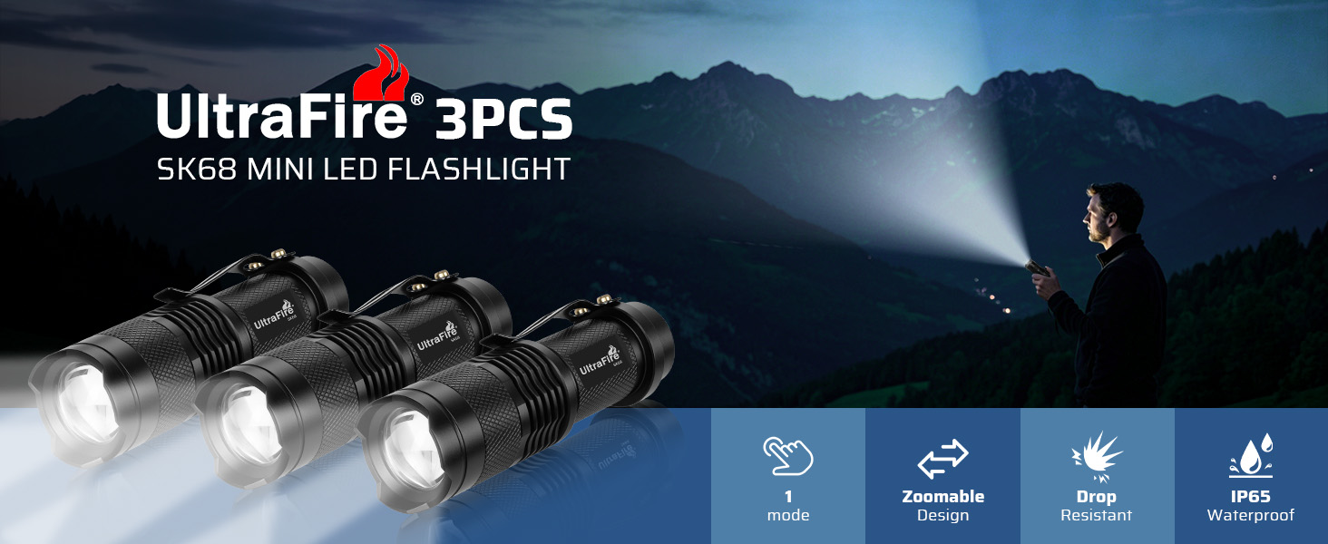 SK68 MINI LED FLASHLIGHT