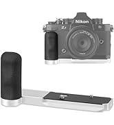 Haoge ZF Handgrip for Nikon Z F Camera L-Shape Grip, with Ergonomic Silicone Side Handle Built-in...