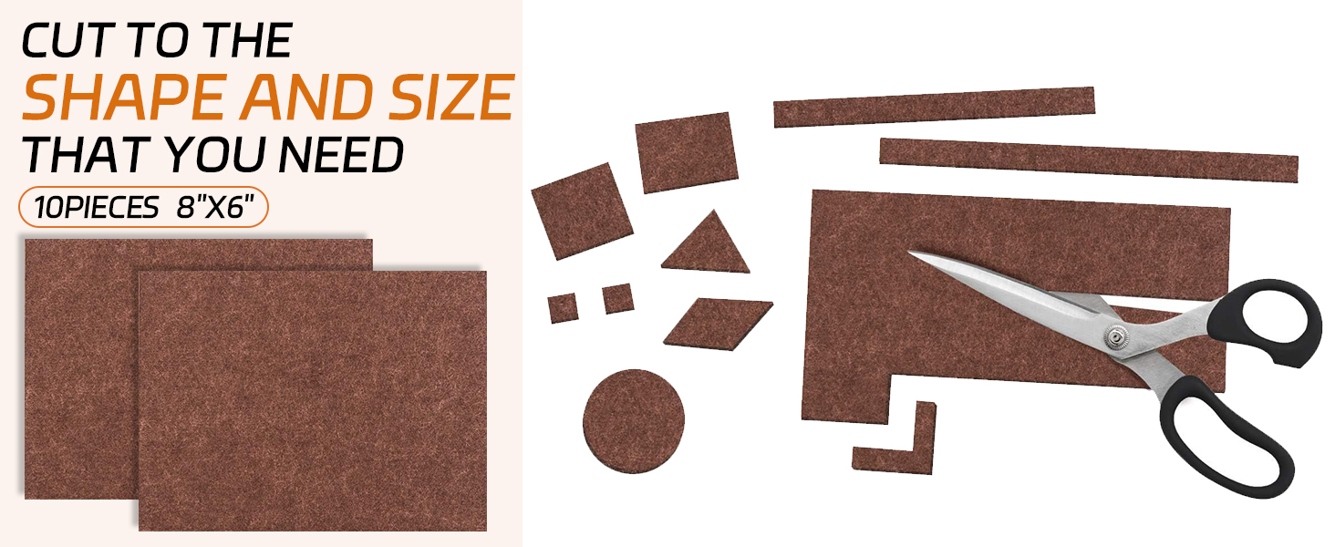 Felt Furniture Pads for Hardwood Floors Heavy Duty Felt Sheets