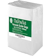 O2frepak Large Gallon 4mil 11.5" x 18.5" Thick Vacuum Sealer Bags with BPA Free and Puncture Prev...