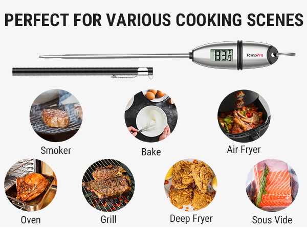 digital thermometer for cooking meat thermometer digital instant read kitchen thermometer