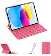 ZYNTHRALIX for iPad 11th (A16, 2025)/10th Generation Case with Keyboard, Ultra-Thin & Lightweight...