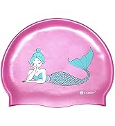 ZABERT C600 Kids Girls Boys Swimming Cap Unique Design Premium Quality