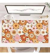 Colorful Star Large Mouse Pad, PU Leather Waterproof Desk Mat, Computer Gaming Mouse Pad, XXL Ful...