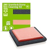 E-Cloth Granite & Stone Cleaning Kit, Premium Microfiber Cleaning Cloth, Ideal Cleaner and Polish...