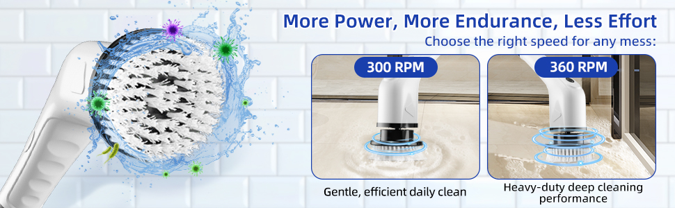 electric spin scrubber bathroom