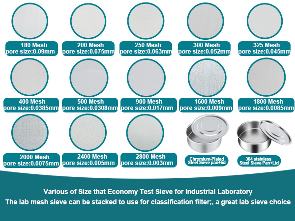 10cm standard economy lad sieves