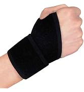 Wrist Support Brace, Adjustable Carpal Tunnel Wrist Braces for Tendonitis, Arthritis, Night Suppo...