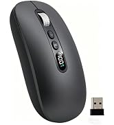 GAMINJA Ai Mouse with Voice Typing & ChatGPT Assistant,Smart Mouse Multi Language Voice to Text R...