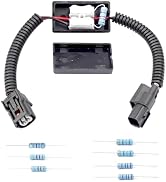 MOXRUQ VCM Muzzler Harness Disable Kit, VCM Control Module Wiring Harness Plug, VCM Line Socket R...