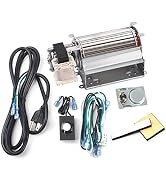 Adviace Replacement Fireplace Fan Blower Kit for Heatilator Fireplaces, GFK21, GFK21A, GFK21B and...
