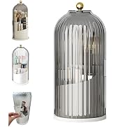 Concealed Toothbrush Holder, Rotating Bathroom Organizer Countertop, Toothbrush Holders with Cove...