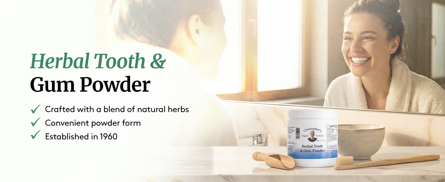 Christopher's Herbal Tooth & Gum Powder