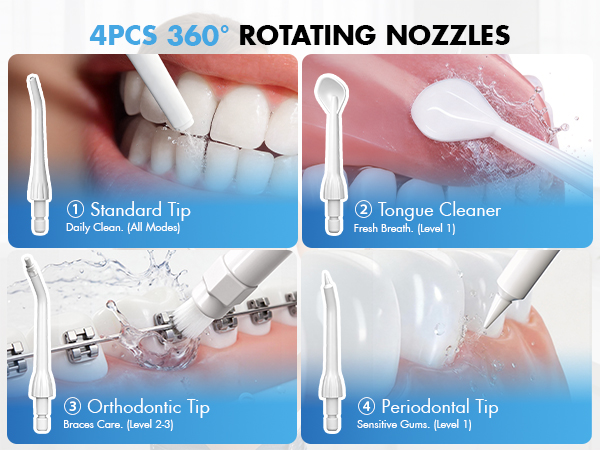 water picks for teeth cleaning and flossing