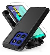AWZHYDT for Motorola Moto G Stylus 5G 2025/2026 Case, Heavy Duty Protective Case with Screen Prot...