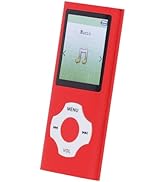 MP3 MP4 Player, Music Player with Bluetooth5.0, 1.8 Inch Color Screen HiFi Sound Rechargeable Vid...