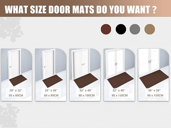 All Weather door mats