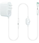 GXILEE 24V Led Power Supply with Dimmer Switch, UL Listed AC 100-240V to DC 24V Power Supply Adap...