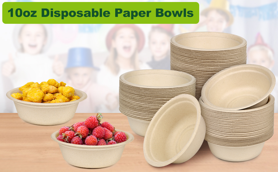 small paper bowls