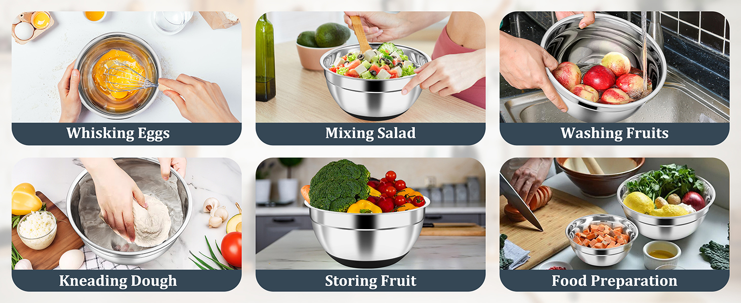 mixing bowls