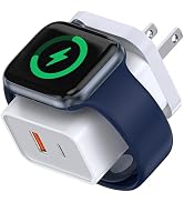 2026 Upgraded for Apple Watch Charger, 20W Dual Port USB C Wall Charger Plug Fast Charging Block ...