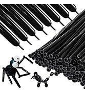 KAWKALSH 260 Balloons Long Balloons for Balloon Animals, Thickening Skinny Latex Twisting Balloon...