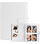Kpop Photocard Binder, PU Leather A5 Photocard Holder with 200 Pocket, K-Pop Korean Pop Photocard...