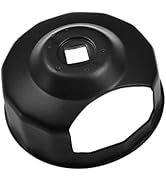 HDBUBALUS Oil Filter Cap Wrench Fit for Harley Spin-on Oil Filters with 76 x 14 Flutes (crank sen...