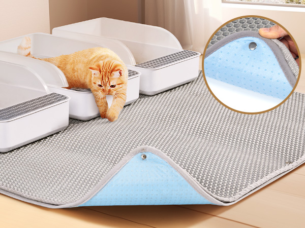 large kitty litter mat