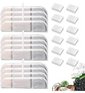 12 Packs Replacement Filters Compatible with DownyPaws Cat Water Fountain | 84oz/2.5L,Cat Fountai...