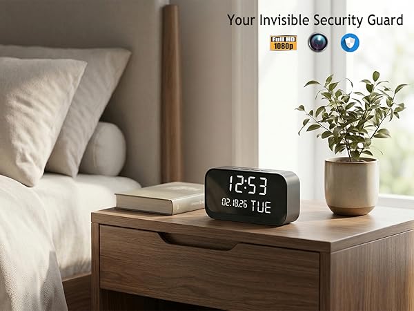 WiFi clock camera
