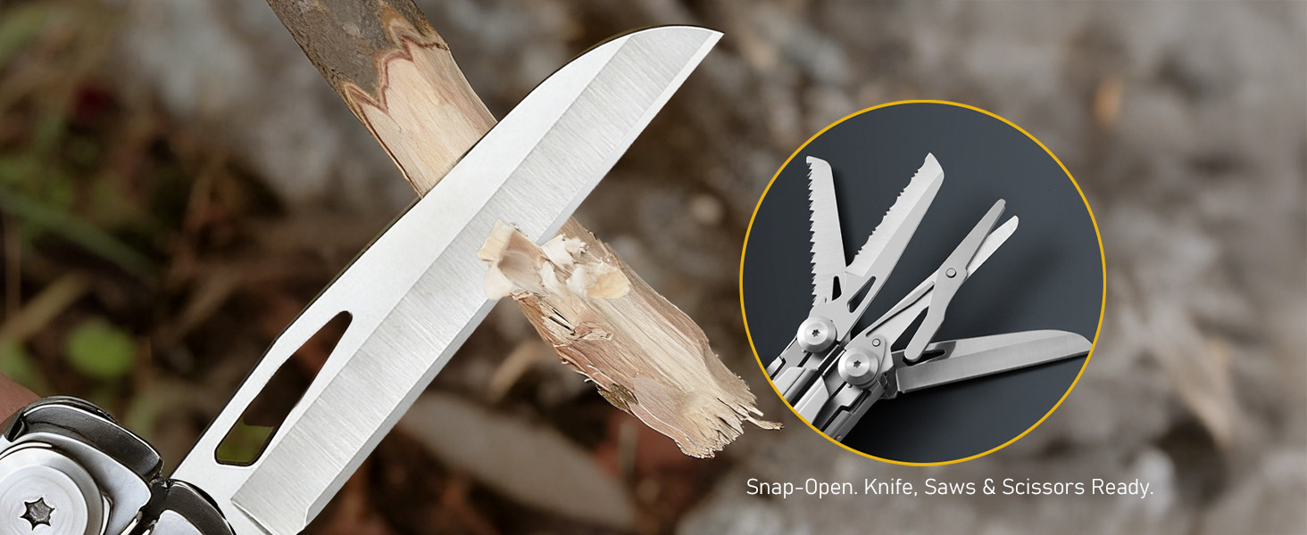 Snap-Open Knife