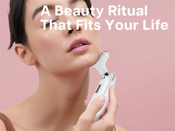 lilac face massager