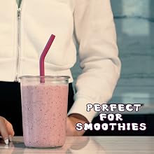perfect straws for drinking smoothies