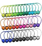 Konohan 32 Pack Headphones Bulk for School Student Classroom Set of Headphones Wire Headset Adjus...