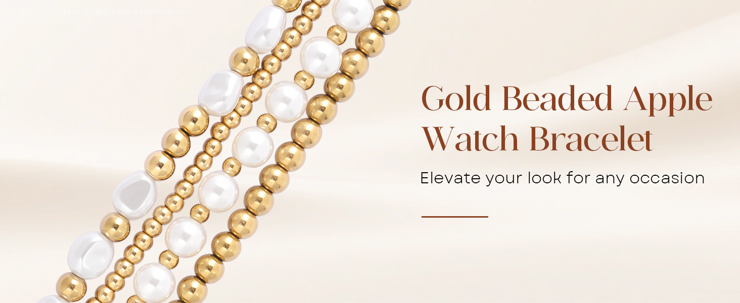 gold apple watch bands for women