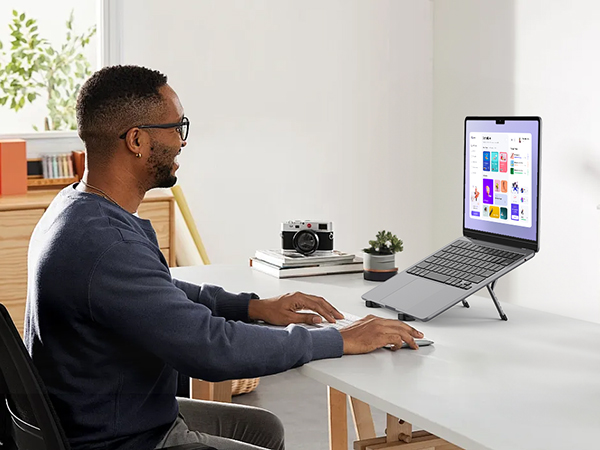 travel laptop stand