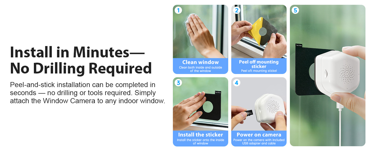 smart 2k window security camera