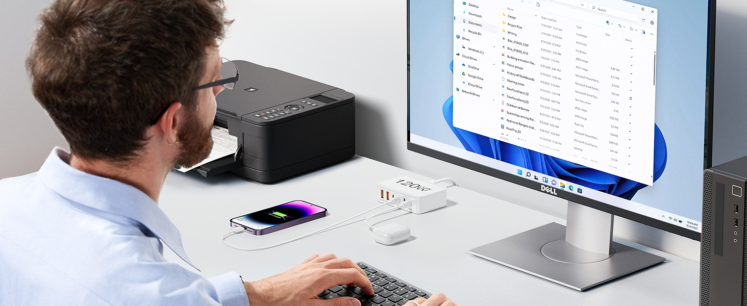 multi port usb charging station