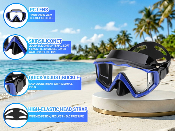 swimming mask adult