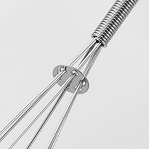 a whisk with a whisk on a white background.
