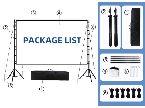 Projector Screen Outdoor