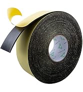 High Density Foam Insulation Tape Adhesive Rubber Strip, Seal, Door Insulation Foam Tape Weathers...