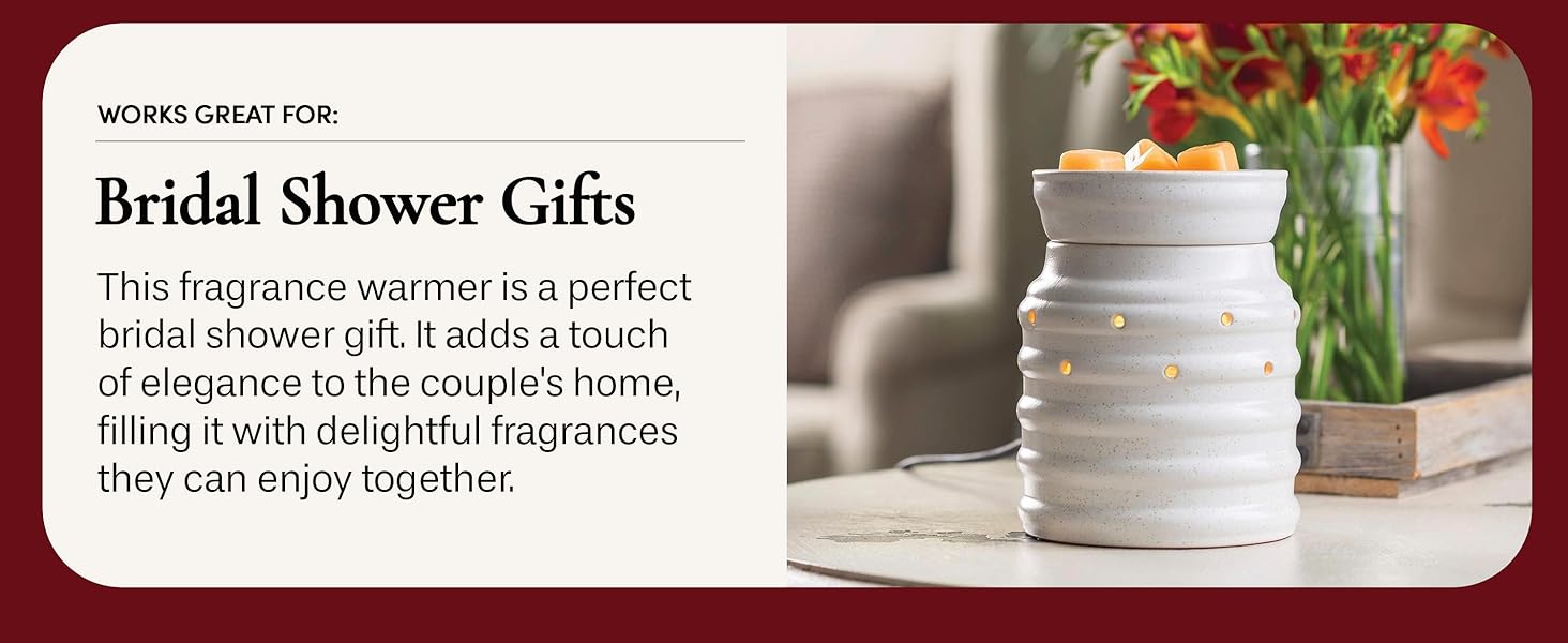 Candle Warmers Illumination Fragrance Warmer flame-free safe alternative wax melts