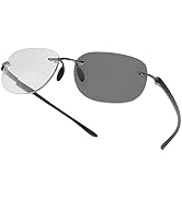 MIRYEA Transition Photochromic Bifocal Reading Glasses for Men Women UV Protection Sunglasses Sun...