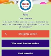 diabetic sample profile