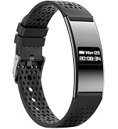 Yihou Ultra Slim Fitness Tracker Watch for Women Men 24/7 Heart Rate Sleep Monitor Activity Track...