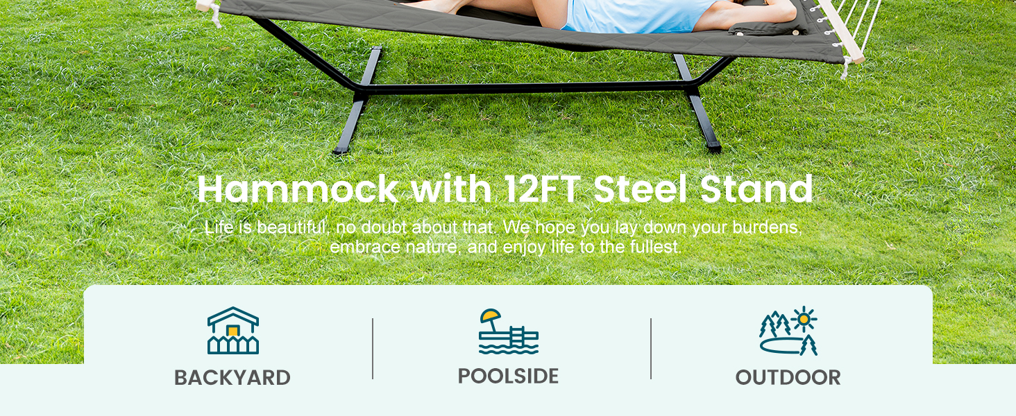 2 person hammock with stand