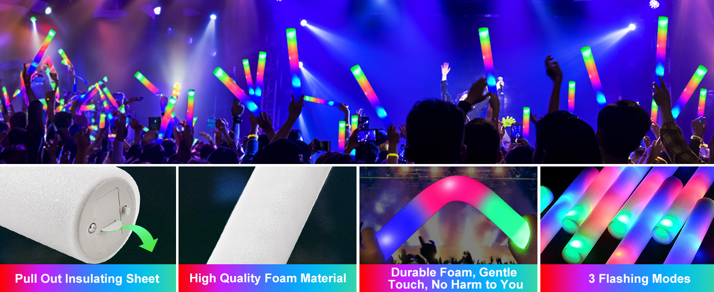 foam light up sticks wedding