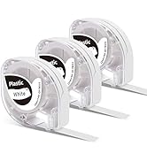 Phomemo P12 Label Tape Compatible with DYMO Letratag Refills Replacement for DYMO Label Maker Ref...